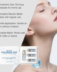 Niacinamide MicroNeedle Skin Renewal Roller Kit – 0.25mm Facial Microneedle System with Niacinamide Moisturizing Serum 30ml