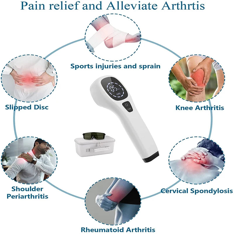 Deep Tissue Red Laser Therapy for Pain Relief and Recovery