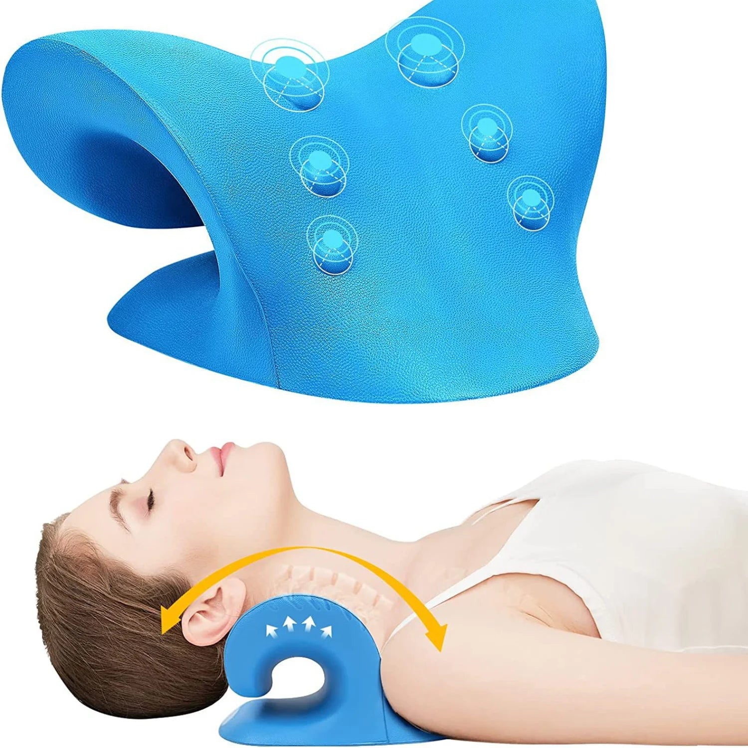 Theia Cervical Traction Pillow – Effective Relief for Neck, Shoulder & Spine Alignment