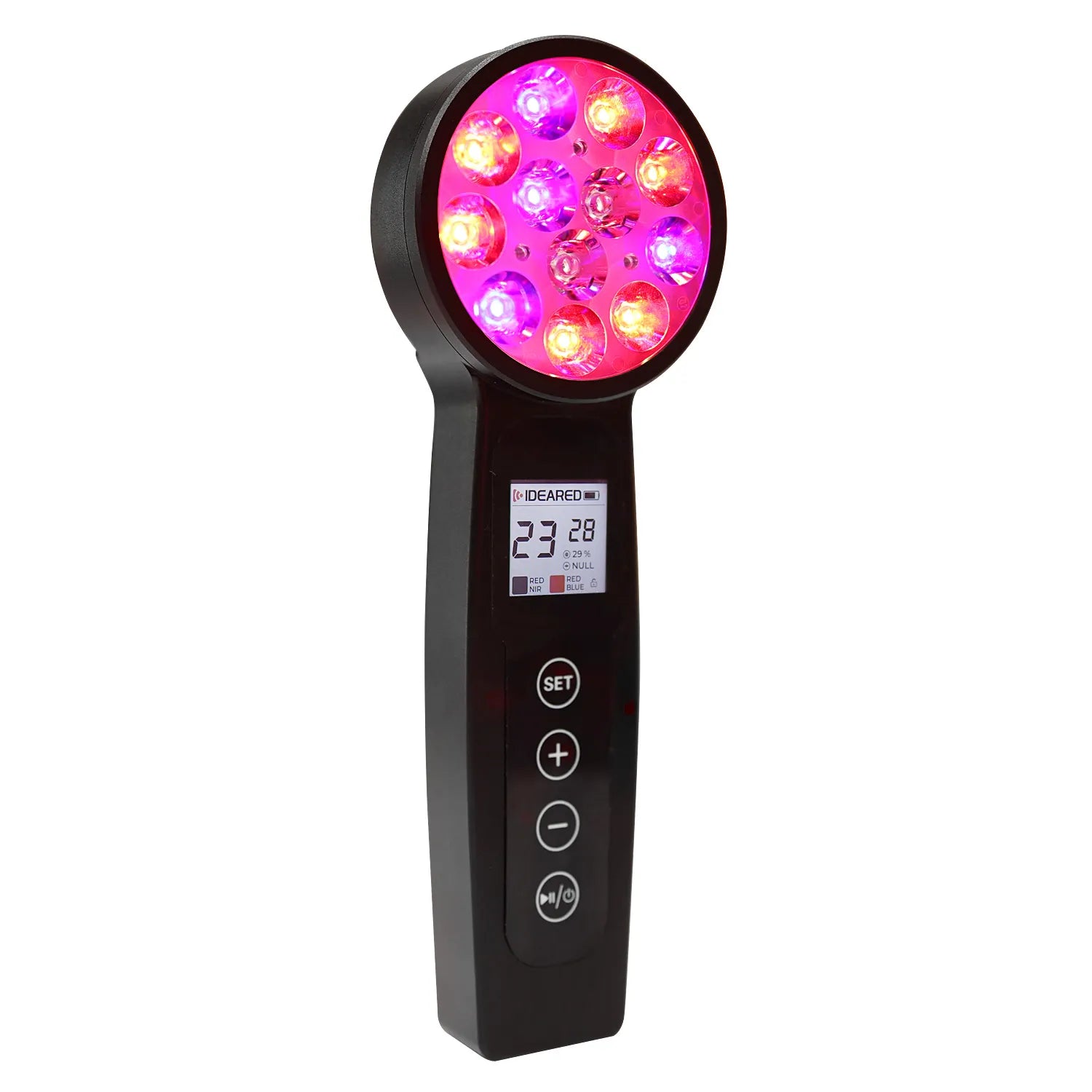 Theia Glow Pro LED Beauty Wand – Red & Infrared Light Therapy for Anti-Aging Skin Care
