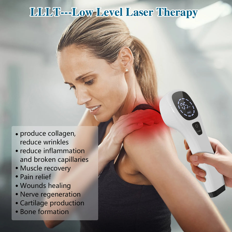 Deep Tissue Red Laser Therapy for Pain Relief and Recovery