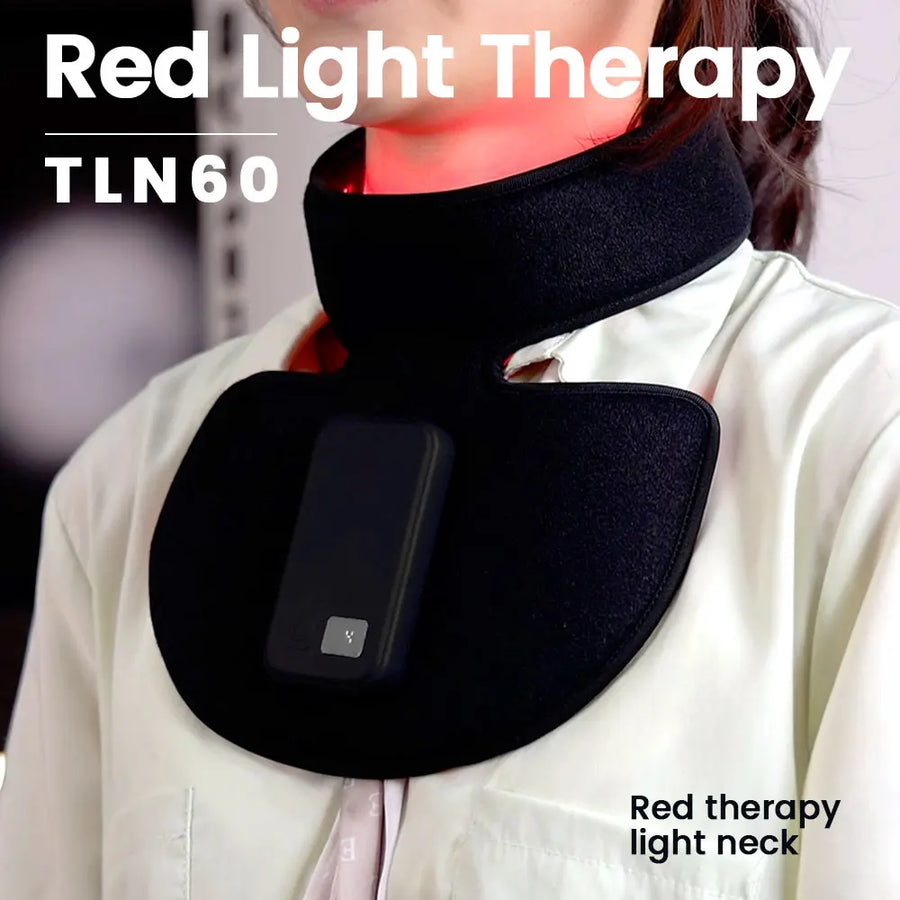 Theia 660nm 850nm Red Infrared Light Therapy Wrap For a Youthful Neck & Chest