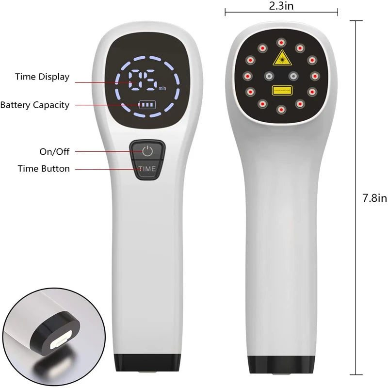 Deep Tissue Red Laser Therapy for Pain Relief and Recovery