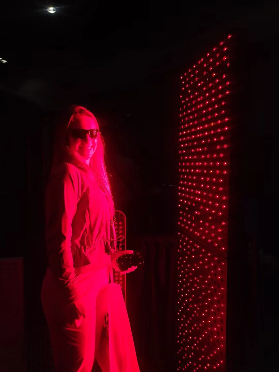 Theia LuxWavePro 7: The Biggest High Irradiance Full Body Red Light Therapy Panel for Optimal Fitness and Wellness