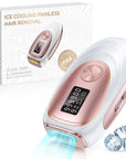 Theia IPL Laser Hair Removal Epilator With Ice Colding 5 Levels 2 Modes 999900 Flashes Whole Body Treament at Home For Men Women