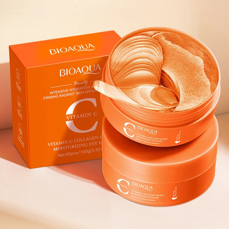 Vitamin C Collagen Hydrogel Under Eye Patches – 80 Pieces / 40 Pairs