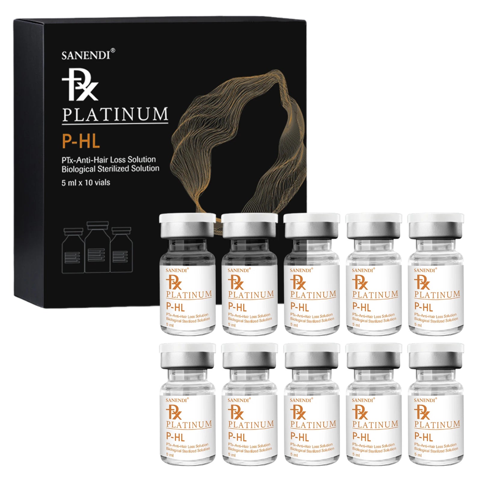 Hyaluronic Acid Serum 5ml x 10 – Anti-Aging & Deep Hydration Skin Repair Essence