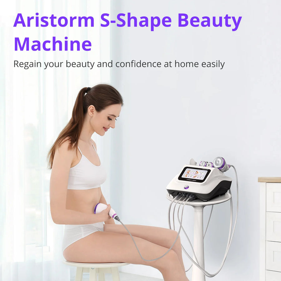 Ultimate Aristorm S Shape Machine – 30K Ultrasound Body Sculpting & Facial Lifting Device