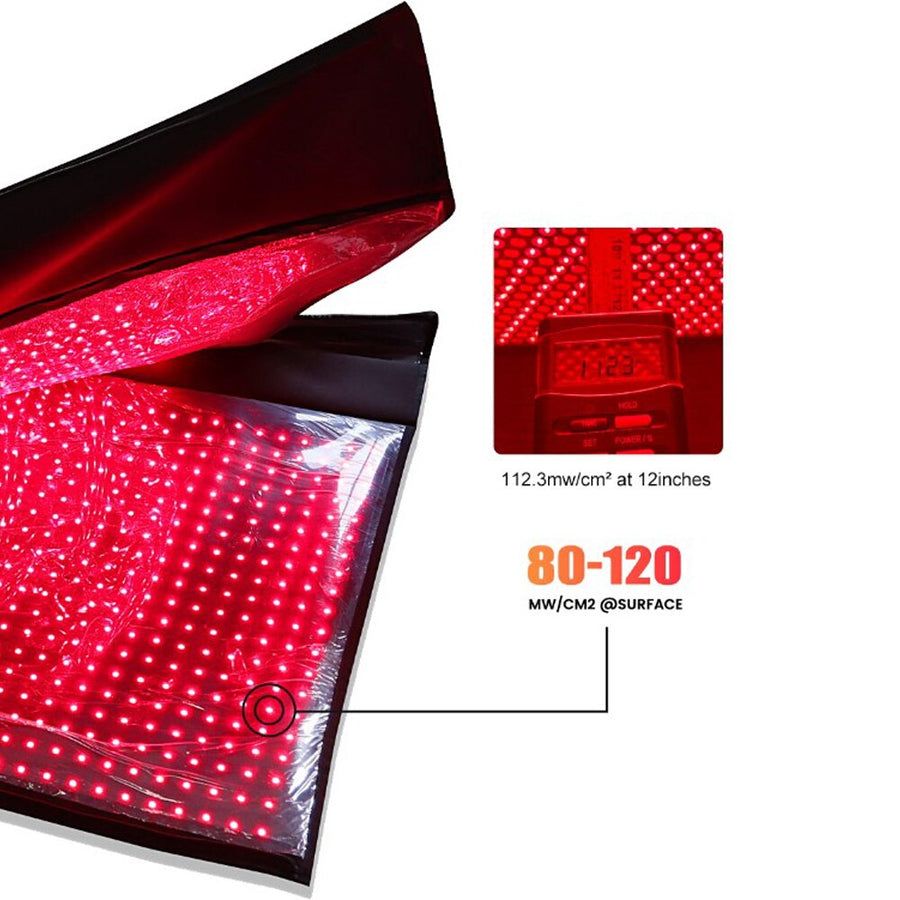 Theia Oversized XL Full Total Body Red Light Therapy Mat 2320 LED’s