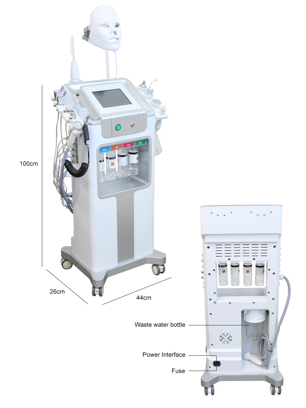 Pro 12-in-1 Hydro Dermabrasion Facial Machine