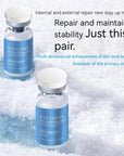 Blue Copper Peptide Freeze-Dried Facial Serum Set – Oligopeptide Hydrating & Skin Conditioning Skincare Kit (20pcs)