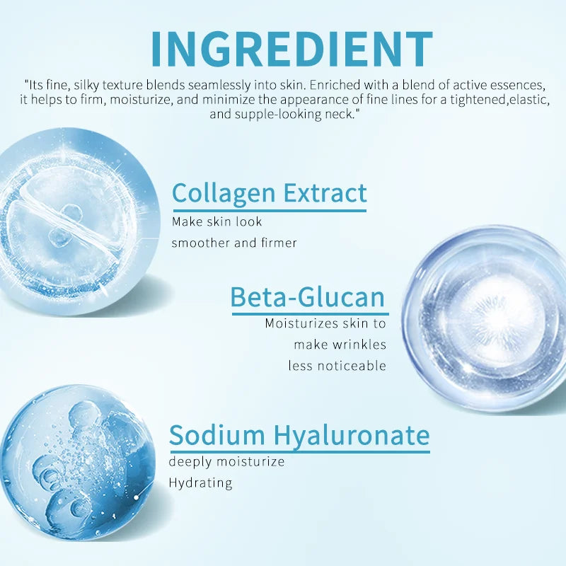 Collagen Hydrogel Neck Mask – 4 Pieces – Hydrating Neck Care