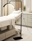24-Inch Half-Moon LED Beauty Floor Lamp
