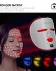 Face Pro Wireless Near-Infrared Light and Red Light Therapy Facial Mask – Advanced Anti-Aging Mask for Radiant Skin