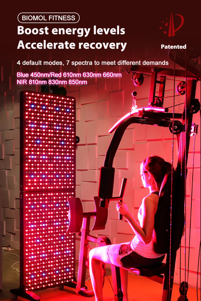 Theia LuxWavePro 7: The Biggest High Irradiance Full Body Red Light Therapy Panel for Optimal Fitness and Wellness