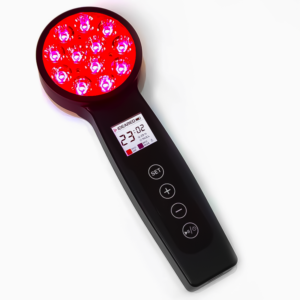 Theia Glow Pro LED Beauty Wand – Red & Infrared Light Therapy for Anti-Aging Skin Care
