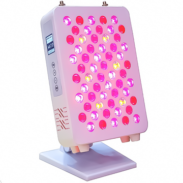 Theia Red Light Therapy for Face and Body, Red Near Infrared Light with Timer and Stand. 60 Dual Chip LEDs. Flicker Free Clinical Grade Panel for Energy, Pain, Skin, Recovery, Performance RL60S Max