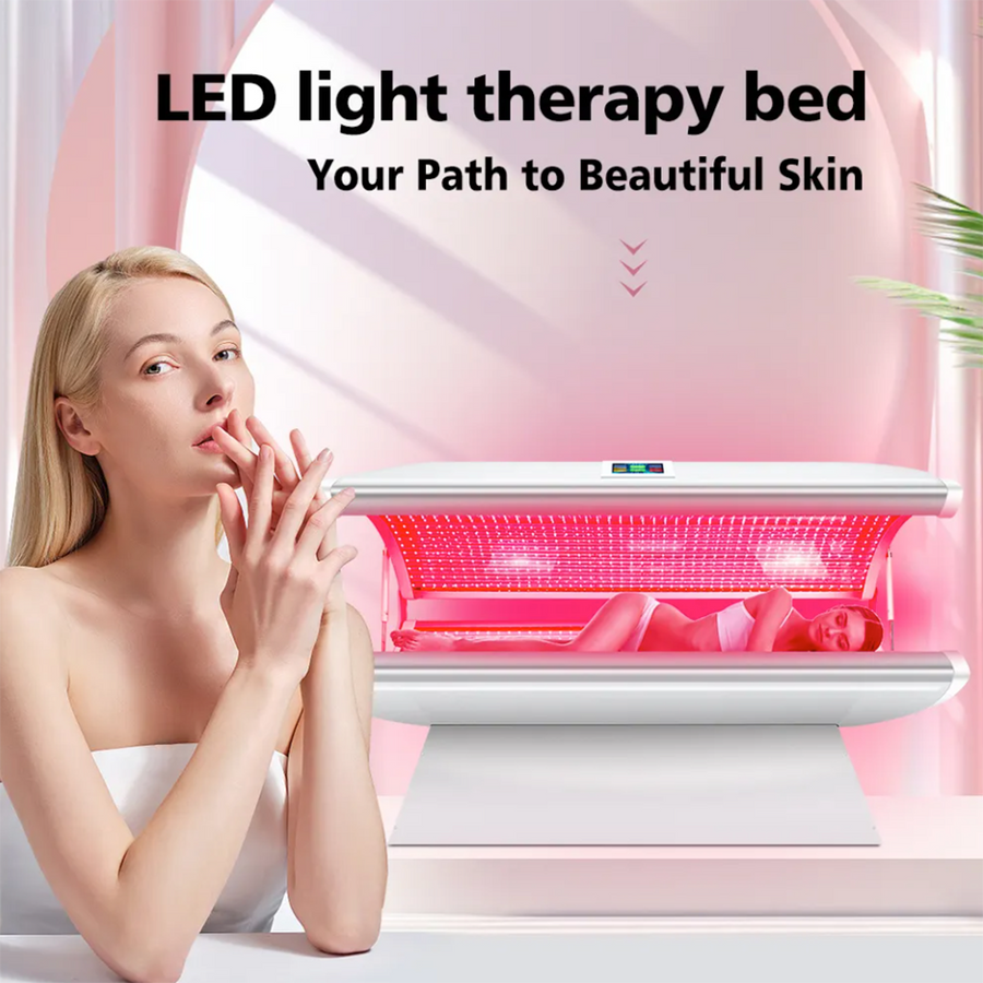 Theia High Power Phototherapy Device Medical Pdt Light Therapy Machine Collagen Infrared Red Led Light 	633:850nm Therapy Bed 12672 PCS LEDs