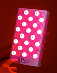 Theia RTL40 Portable Red Light Therapy Panel – 40x5W LEDs for Pain Relief, Beauty, and Skincare with Near-Infrared Light