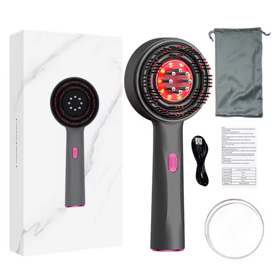 Theia Laser Growth HairComb Scalp Massage Comb Red Light Blue Head Health Essence Introduced Into Hair Growth Instrument