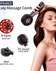 Theia Laser Growth HairComb Scalp Massage Comb Red Light Blue Head Health Essence Introduced Into Hair Growth Instrument