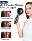 Theia Laser Growth HairComb Scalp Massage Comb Red Light Blue Head Health Essence Introduced Into Hair Growth Instrument