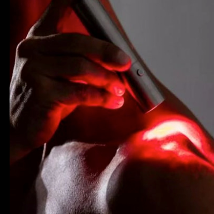 Theia Red Light Therapy Torch Handheld for Muscle Pain Relief 5 Wavelength 630nm 660nm 710nm 850nm 900nm