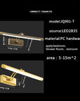LED Mirror & Picture Light – Adjustable Wall Mounted Bathroom Vanity Lamp