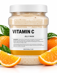 Professional Vitamin C Jelly Mask 650 g – Brightening & Hydrating Peel-Off Facial Mask for Spa & Salon