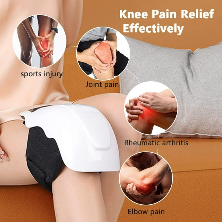 Theia KneeRelief Pro: Advanced 3-in-1 Knee Massager for Fast Pain Relief & Recovery