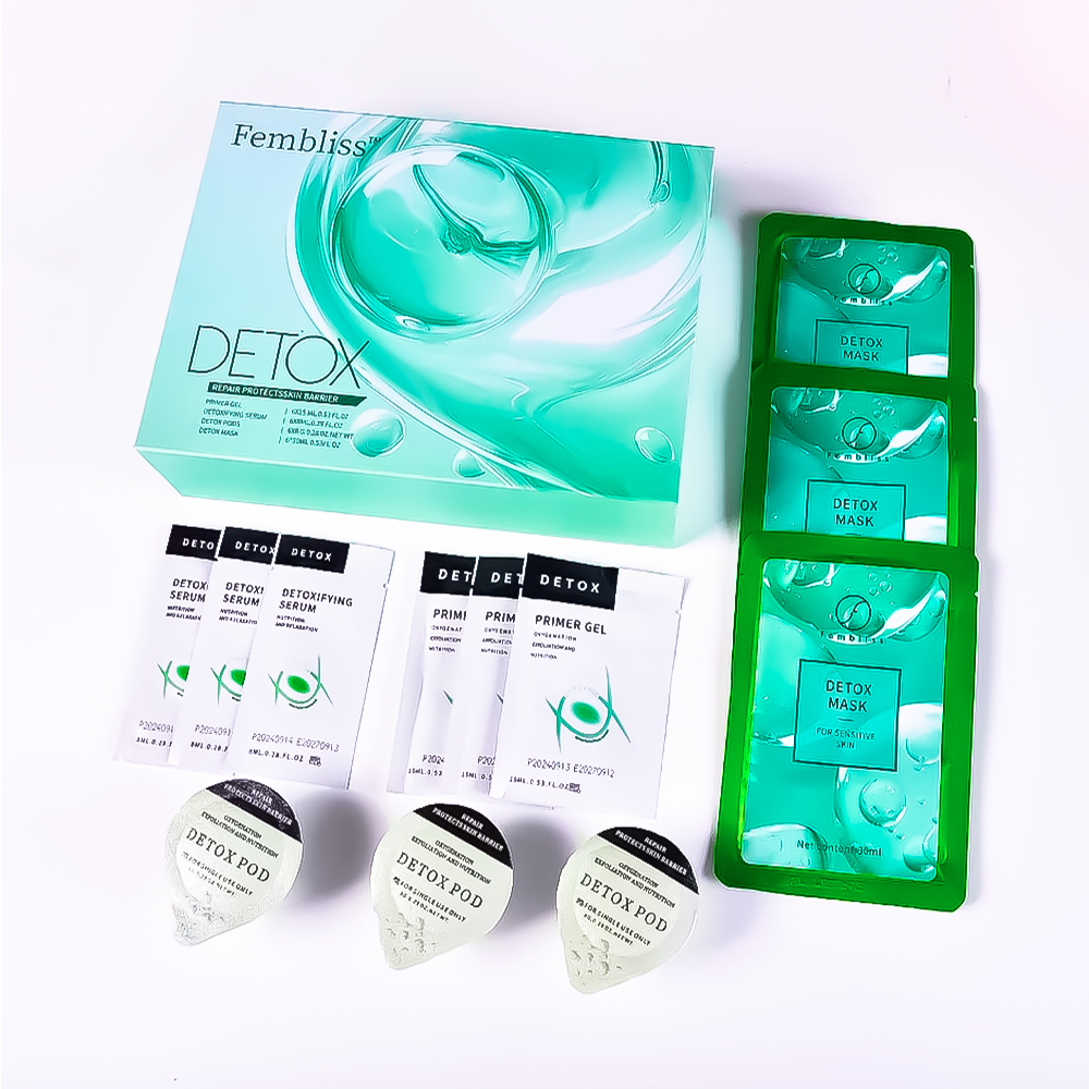 GLAM Pods Special Edition – 6-in-1 CO2 Oxygen Facial Gel Kit for Bubble Oxygen Machines – Anti-Aging, Hydration, Detox & Radiance