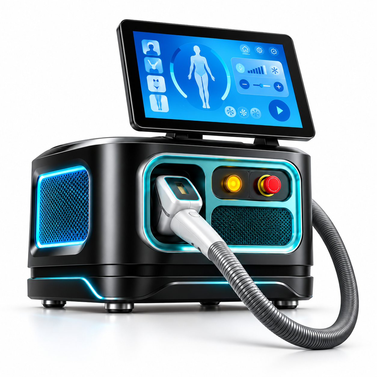 2026 AI Intelligent 4-Wavelength Diode Laser Hair Removal System – FAC Technology & TEC Cooling | Professional Edition