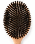 Natural Boar Bristle Hair Brush – Premium Wooden Oval Hair Brush