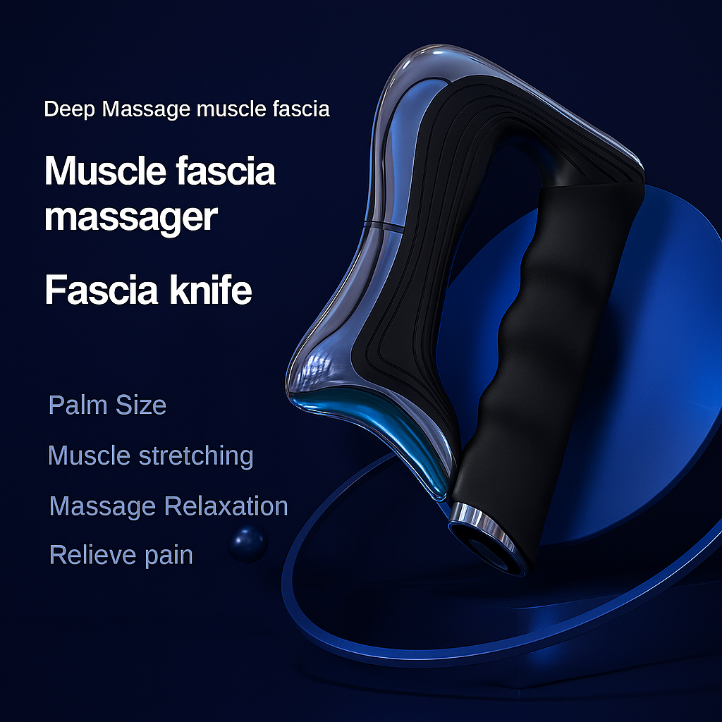 Premium Fascia Massager with Body Scraping & Microcurrent