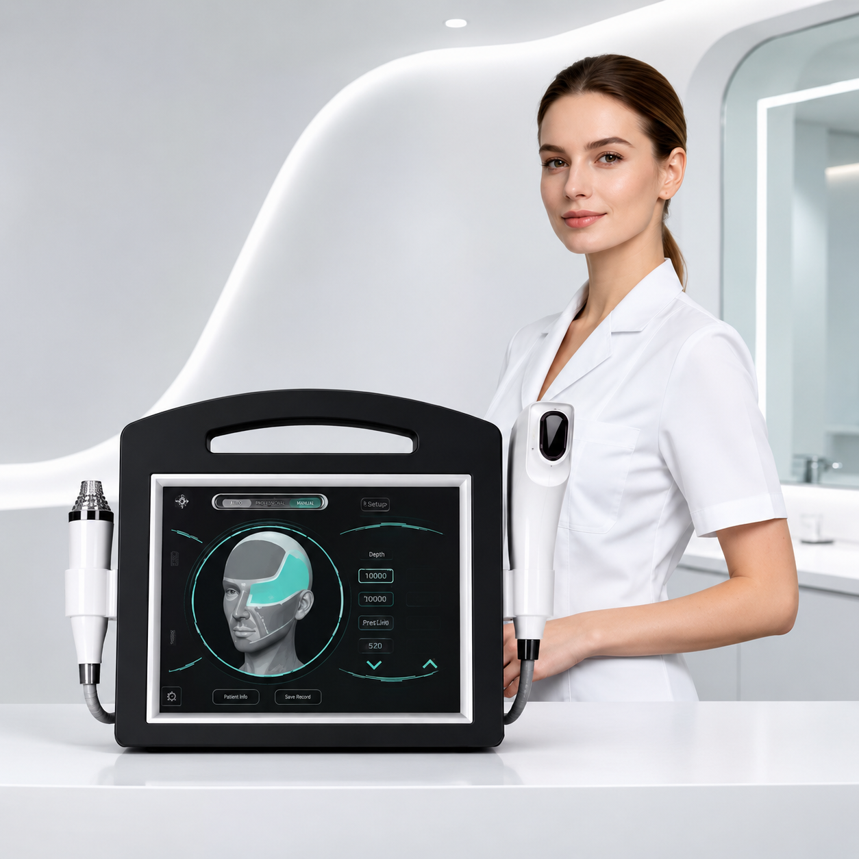 THEIA Eleva SculpterFusion Pro 4D HIFU & RF Microneedling Machine