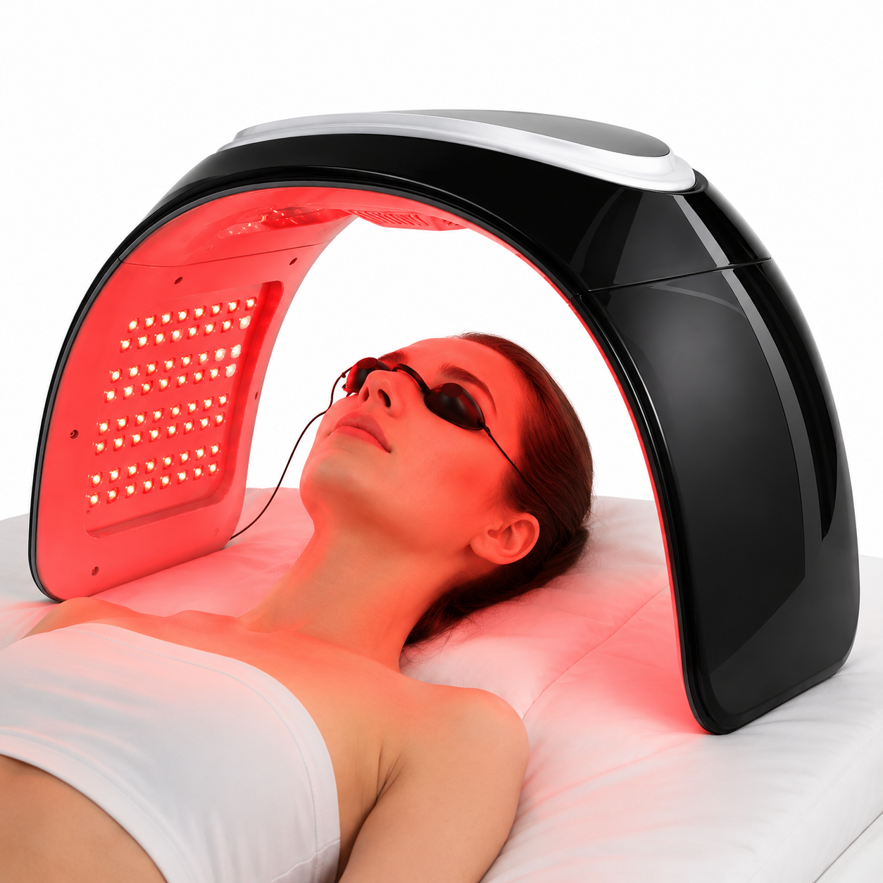 THEIA LumiGlow 7-Color PDT LED Light Therapy System – Professional Photon Facial Rejuvenation Device