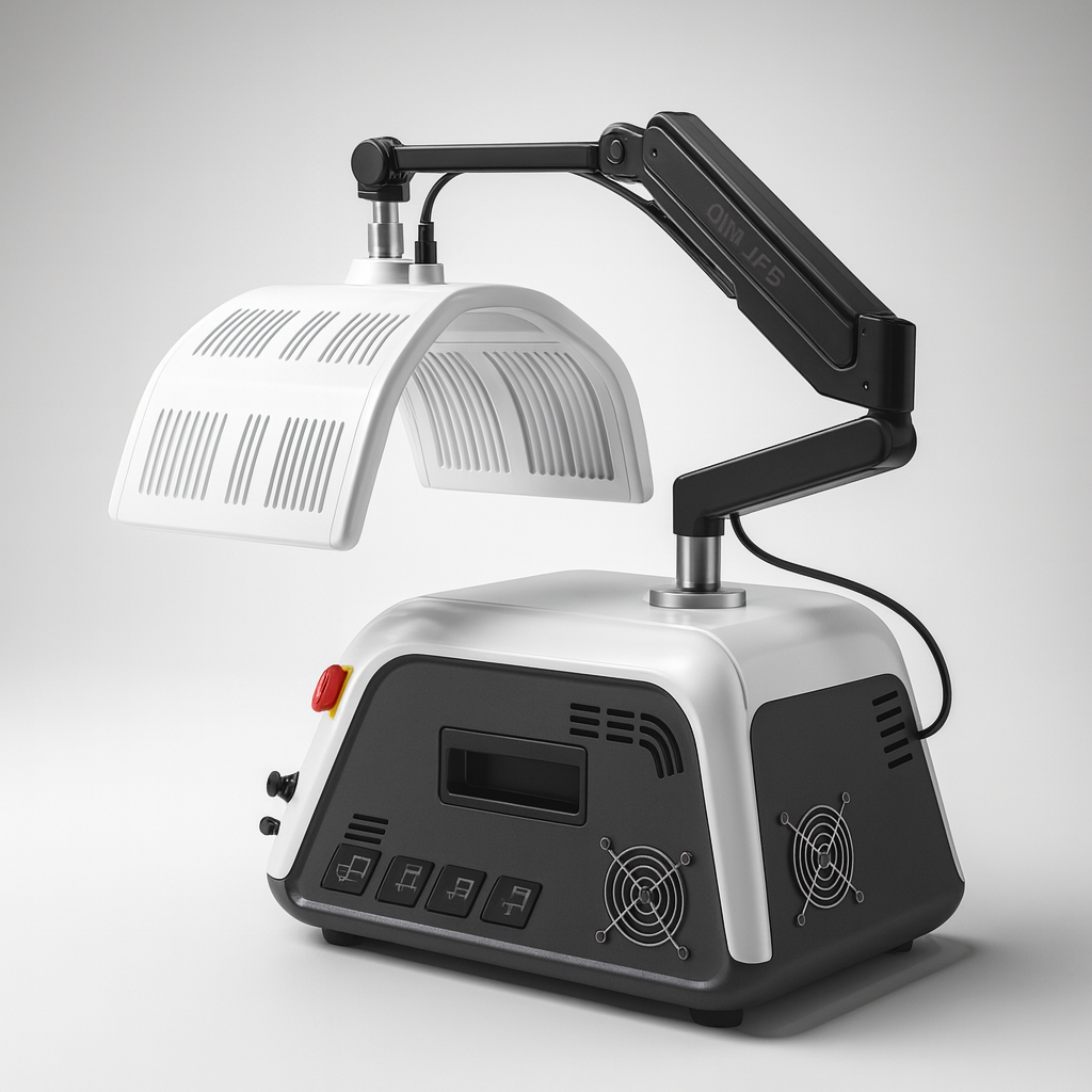 Photodynamic 7 Colors PDT Machine 5 Handles Light Therapy Facial Care With High Power Piranha