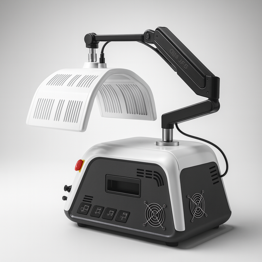 Photodynamic 7 Colors PDT Machine 5 Handles Light Therapy Facial Care With High Power Piranha