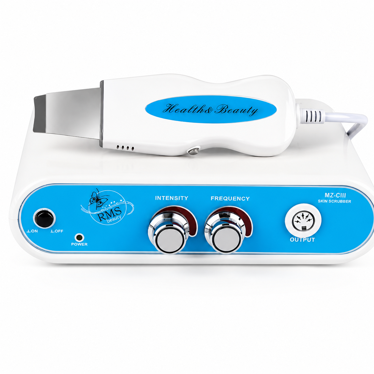 Theia Skin Expert Ultrasound Skin Scrubber – Ultrasonic Facial Skin Cleansing & Deep Pore Care Device