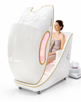 THEIA Health Capsule Infrared Sauna Pod – Herbal Steam, Ozone Cleaning & LCD Touch Control – Professional Beauty Salon Sauna Capsule