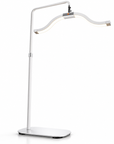 Professional 2-in-1 Curved LED Beauty Floor Lamp
