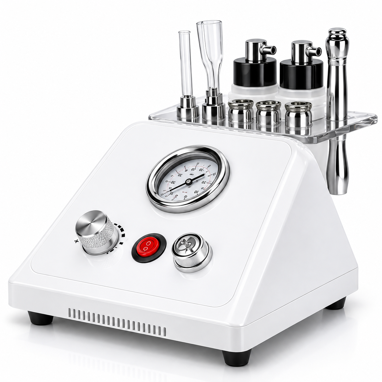Diamond Microdermabrasion Machine with Vacuum, Spray & 9 Tips