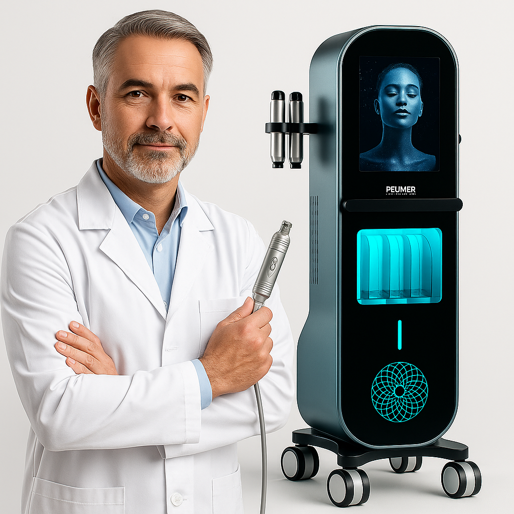 THEIA Aquastar 10-in-1 Microdermabrasion Hydro Facial Machine – Professional Skin Care & Deep Cleansing