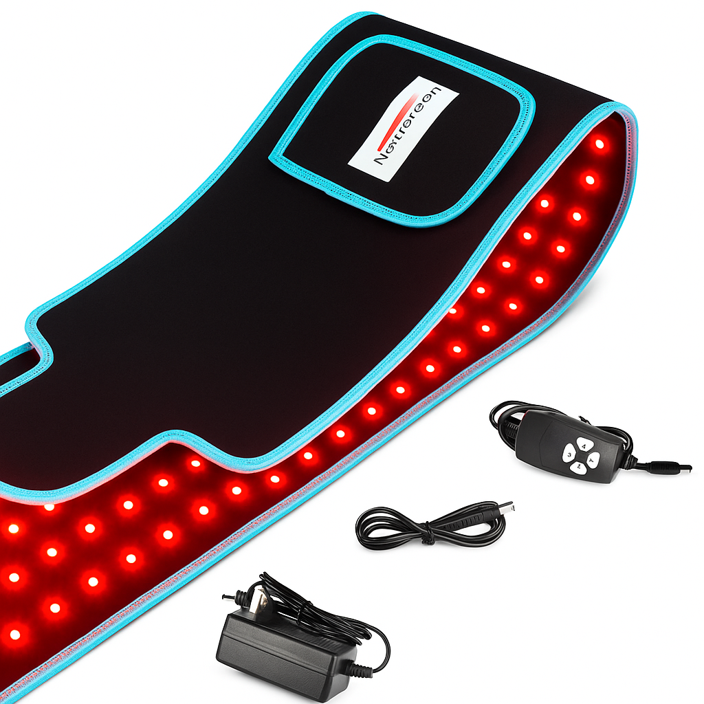Theia Advanced Red & Near-Infrared LED Light Belt – 660nm & 850nm, 105 LEDs