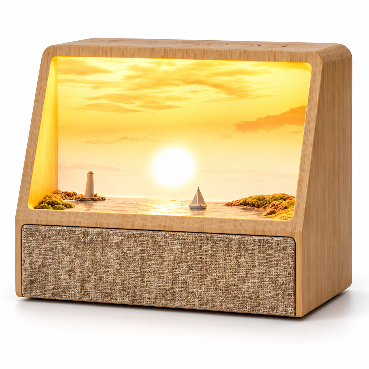 Sunrise Wake-Up Light Alarm Clock with White Noise, Night Light & Digital Clock