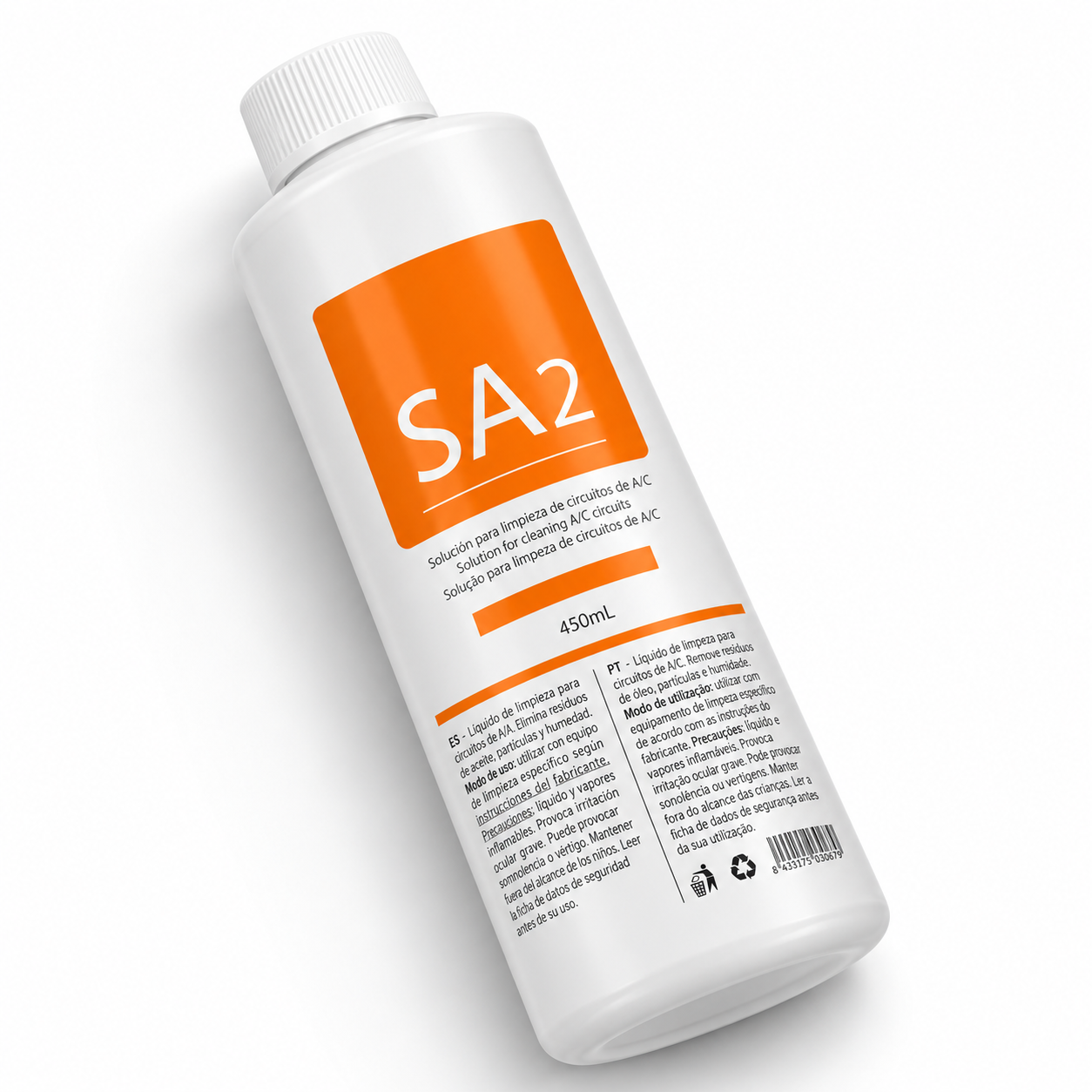 SA2 Professional Hydro Facial Exfoliating Solution 400ml – BHA Pore Cleansing & Oil Control Serum