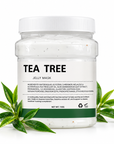 Professional Tea Tree Hydro Jelly Peel-Off Facial Mask Powder 300g / 10.6 oz – Clarifying & Purifying Spa Mask