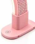 Luxury Crystal LED Nail Arch Lamp – 15W, 224 LEDs, 3-Color Professional Manicure Lighting
