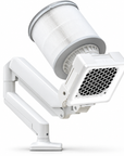 Professional Nail Dust Collector with Adjustable Arm, LED Light & Replaceable Filter