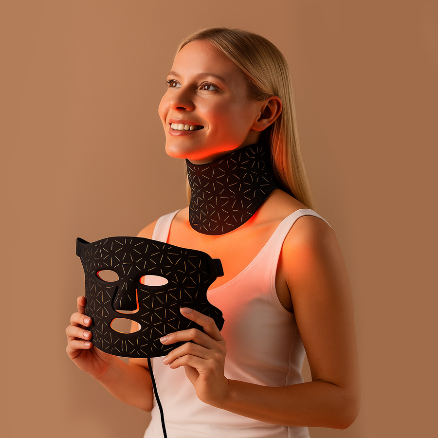 YouthGlow Advanced LED Facial Mask: Enhance Collagen & Skin Clarity